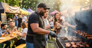 Rodgers BBQ catering vers gegrild vlees